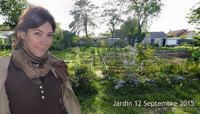 Maud au Jardin Septembre 2015